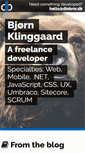 Mobile Screenshot of dinbror.dk